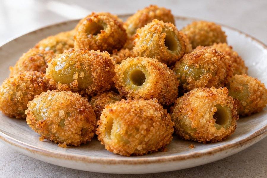 aceitunas rebozadas