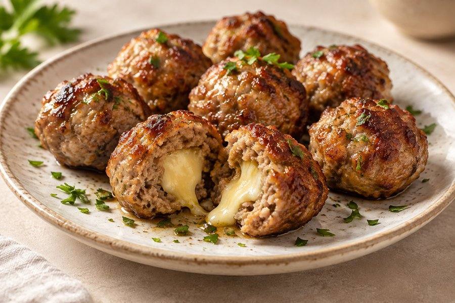 albóndigas con queso
