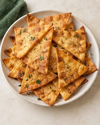 chips de tortilla crujientes