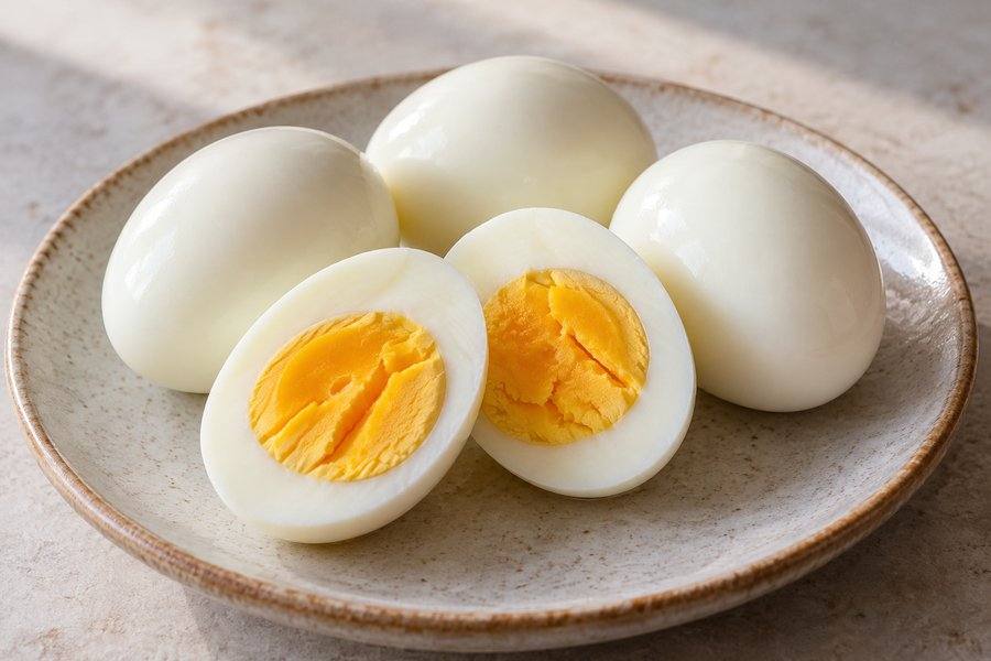 huevos cocidos