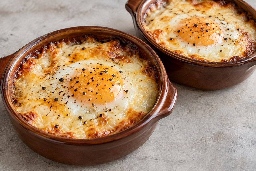 huevos con queso