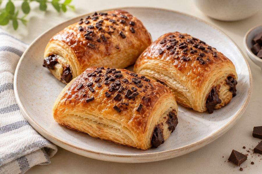 napolitanas de chocolate