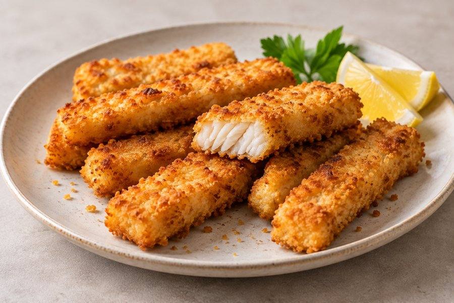 palitos de pescado caseros