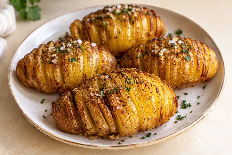 patatas hasselback