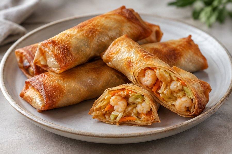 rollitos de marisco