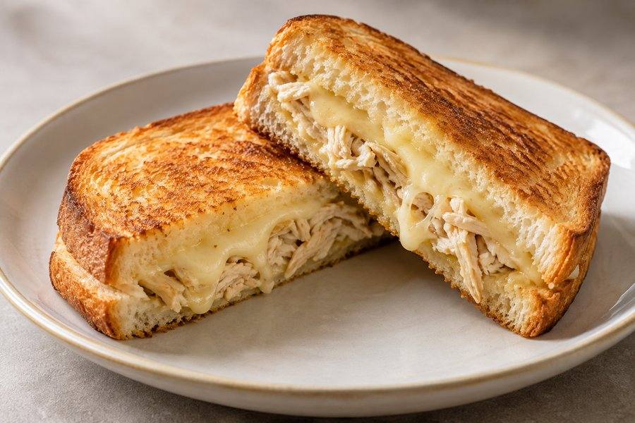 sándwich de pollo