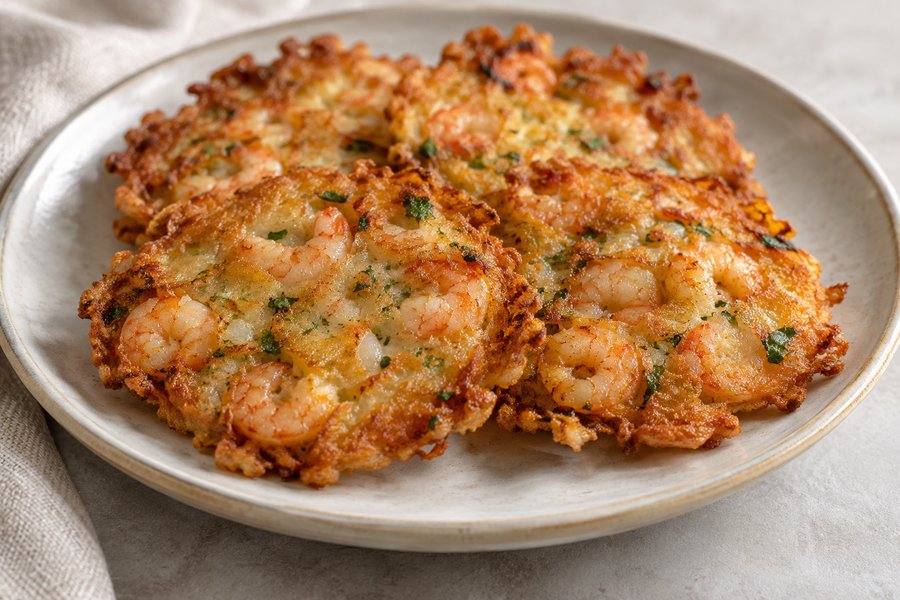 tortillitas de camarones